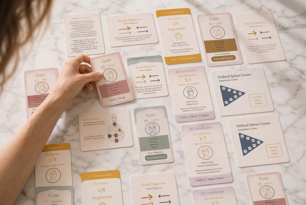 Human Design Blueprint Discovery Deck